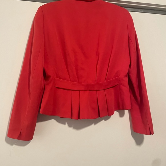 💓 CHRISTIAN DIOR BLAZOR VINTAGE 💓Bright, rich, deep pink 💓 Size 2 suit jacket - Picture 2 of 5